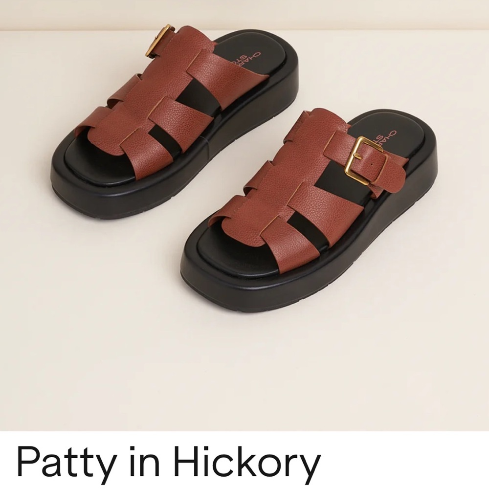 Charlotte Stone Patty Hickory sandal size 7